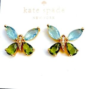 Kate Spade New York ♠️ Crystal Butterfly Earrings